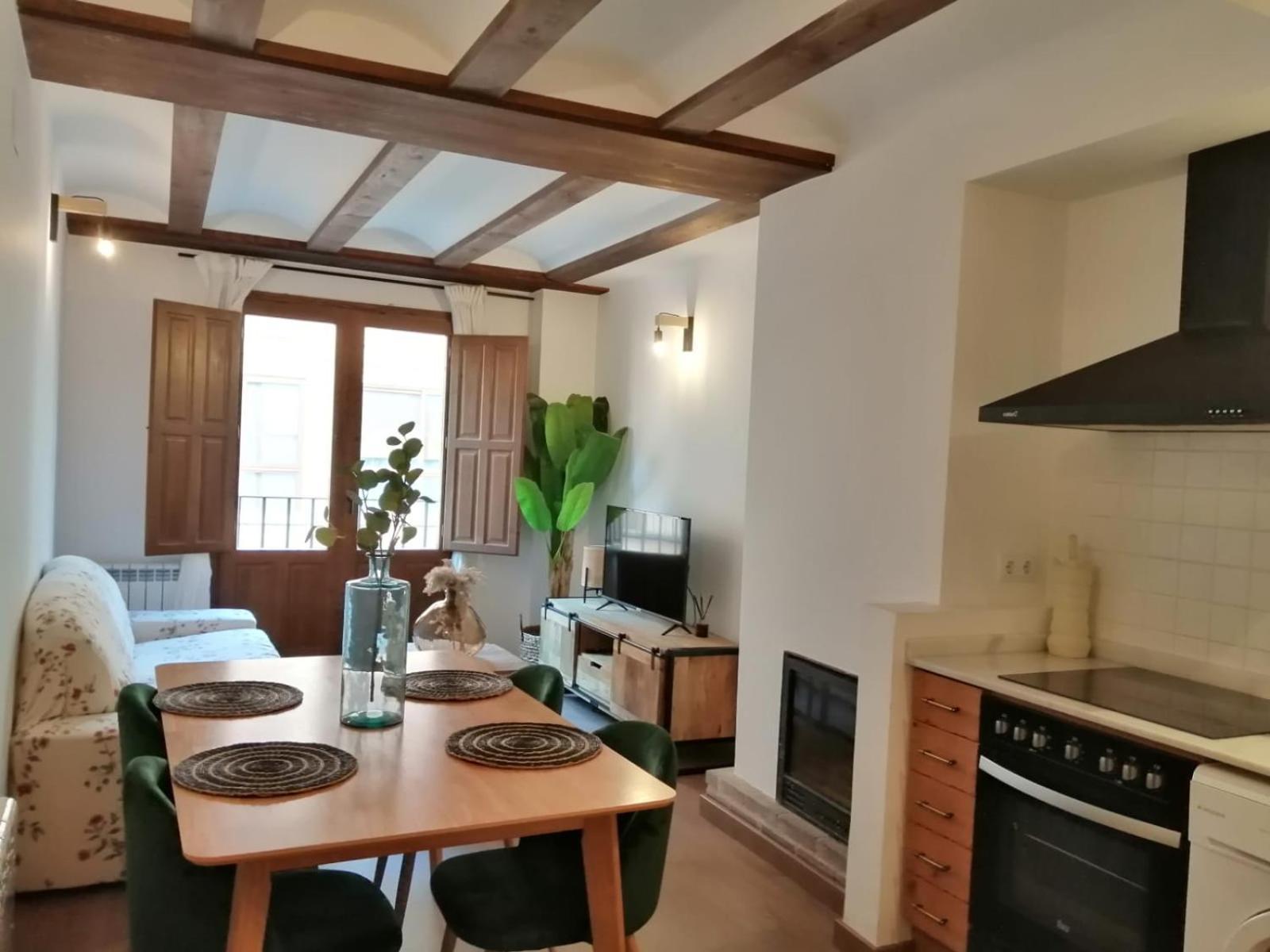 Apartamentos Casa Meme Mora de Rubielos Kültér fotó